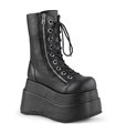 Plateau Stiefeletten BEAR-265 - Schwarz | DemoniaCult SALE