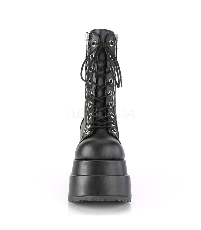 Plateau Stiefeletten BEAR-265 - Schwarz
