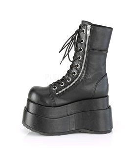 Plateau Stiefeletten BEAR-265 - Schwarz Plateau Stiefeletten BEAR-265 - Schwarz