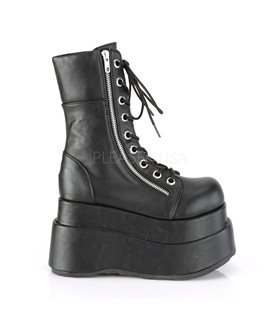 Plateau Stiefeletten BEAR-265 - Schwarz Plateau Stiefeletten BEAR-265 - Schwarz