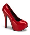 Plateau Pumps TEEZE-06W - Rot (Weit)