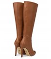 Michael Soul Ariana klassische Stiletto Stiefel braun matt