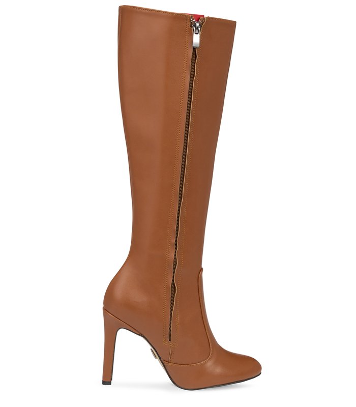Michael Soul Ariana klassische Stiletto Stiefel braun matt