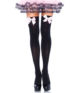 Nylonstrümpfe mit Schleife | Leg Avenue Nylonstrümpfe mit Schleife | Leg Avenue