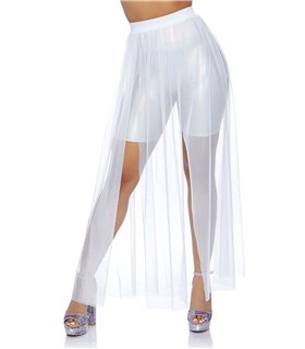 Multi slit sheer skirt Multi slit sheer skirt