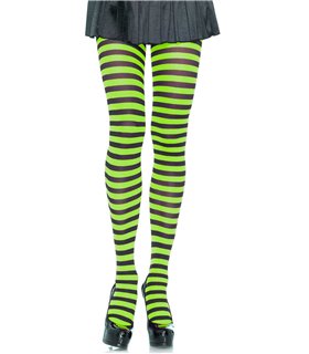 Nylonstrumpfhose mit Streifen | Leg Avenue Nylonstrumpfhose mit Streifen | Leg Avenue