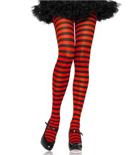 Nylonstrumpfhose mit Streifen | Leg Avenue Nylonstrumpfhose mit Streifen | Leg Avenue