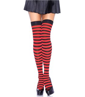 Gestreifte Overknee Strümpfe | Leg Avenue