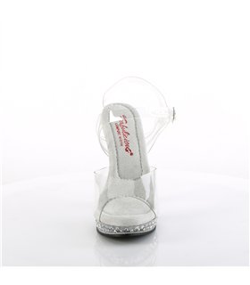 GLORY-508SDT High Heels Sandalette  - Klar | Fabulicious 
 GLORY-508SDT High Heels Sandalette  - Klar | Fabulicious