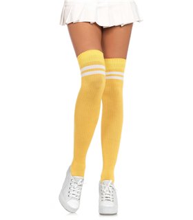 Athletische Kniestrümpfe schwarz | Leg Avenue