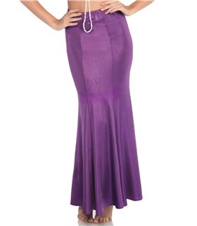 Glitzernder Meerjungfrauen Spandex Rock Lila | Leg Avenue