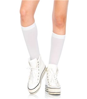 Schwarze Nylon Strümpfe Blickdicht | Leg Avenue