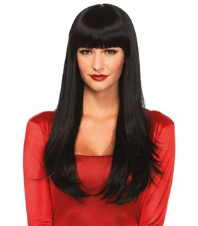 Bangin' long straight wig