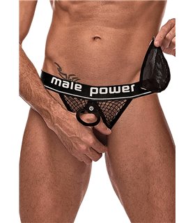 Cock Ring Jock - Black - S/M Cock Ring Jock - Black - S/M