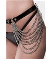 Sexy Settenset in schwarz