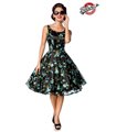 Blumenkleid Belsira weit ausgestelltes & mehrlagiges Rockteil mehrfarbig  SALE