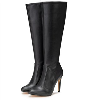 Michael Soul DONNA - Klassische Stiletto Stiefel in schwarz matt Michael Soul DONNA - Klassische Stiletto Stiefel in schwarz matt