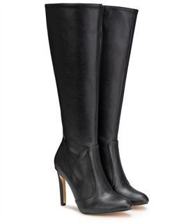Michael Soul DONNA - Klassische Stiletto Stiefel in schwarz matt Michael Soul DONNA - Klassische Stiletto Stiefel in schwarz matt