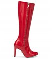 Michael Soul Donna - Classic stiletto boots in red shiny