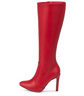 Michael Soul Donna klassische Stiletto Stiefel rot matt Michael Soul Donna klassische Stiletto Stiefel rot matt