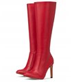 Michael Soul Donna - Classic stiletto boots in red matte SALE