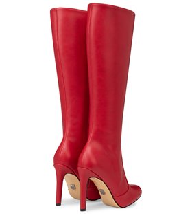 Michael Soul Donna klassische Stiletto Stiefel rot matt Michael Soul Donna klassische Stiletto Stiefel rot matt