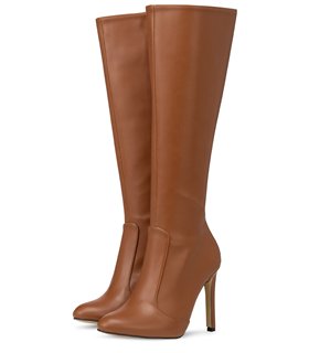 Michael Soul Ariana klassische Stiletto Stiefel braun matt Michael Soul Ariana klassische Stiletto Stiefel braun matt