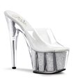 Plateau Pantolette ADORE-701G - Silber