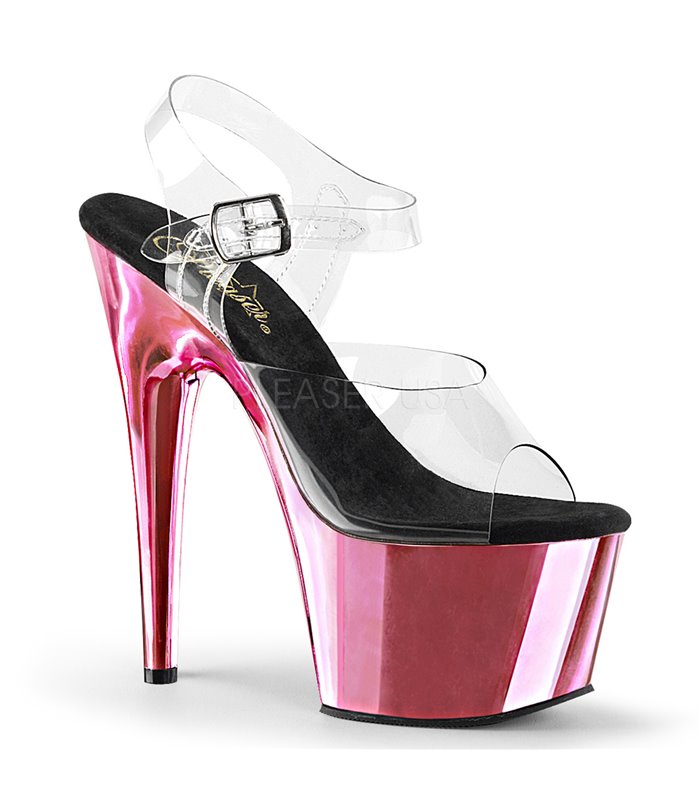 Plateau High Heels ADORE-708 - Baby Pink