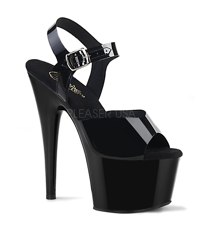 Plateau High Heels ADORE-708N - Schwarz