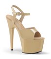 Plateau High Heels ADORE-709 - Lack Creme