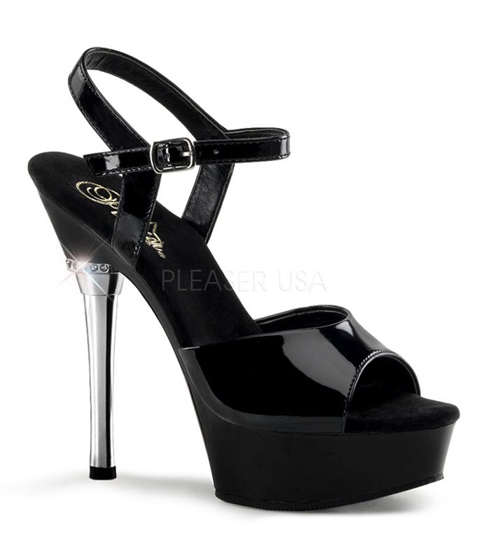 Plateau High Heels ALLURE-609 - Schwarz