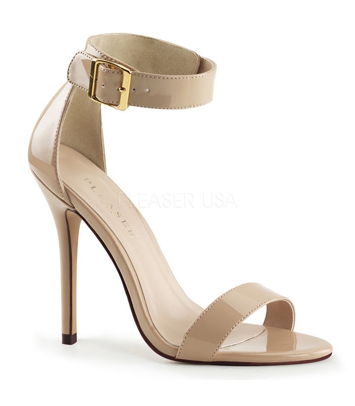 Sandalette AMUSE-10 - Lack Creme