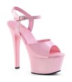 Plateau High Heels ASPIRE-609 - Lack Baby Pink