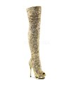 Plateaustiefel BLONDIE-R-3011 - Gold