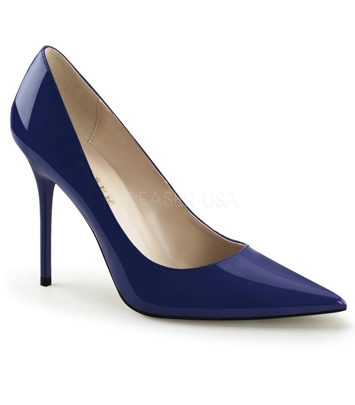 Stiletto Pumps CLASSIQUE-20 - Lack Navy