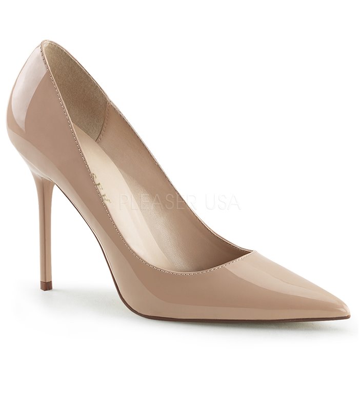 Stiletto Pumps CLASSIQUE-20 - Lack Nude