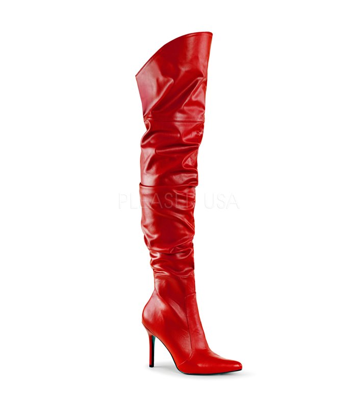 Overknee Stiefel CLASSIQUE-3011 - Rot