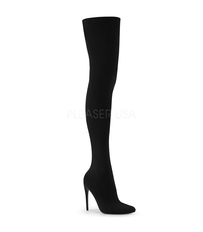 Overknee Stiefel COURTLY-3005 - Nylon Schwarz