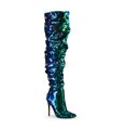 Overknee Stiefel COURTLY-3011 - Blau