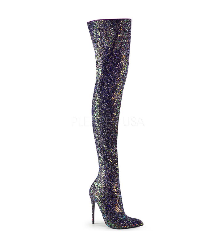 Overknee Stiefel COURTLY-3015 - Schwarz