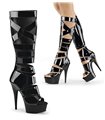 Gladiator High Heels DELIGHT-600-49 - Schwarz