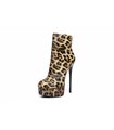 Giaro Galana 1005 Damen Herren Stiefeletten Leopard Muster