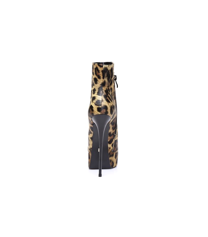 Giaro Galana 1005 Damen Herren Stiefeletten Leopard Muster