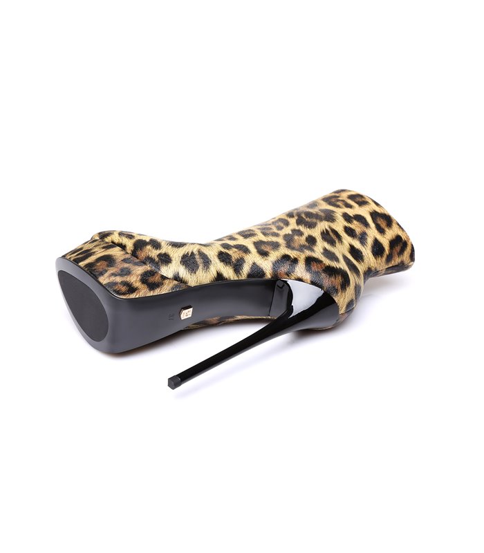 Giaro Galana 1005 Damen Herren Stiefeletten Leopard Muster