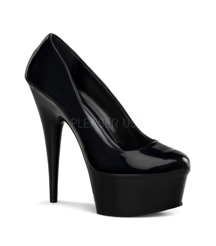 Plateau Pumps DELIGHT-685 - Schwarz