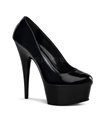 Plateau Pumps DELIGHT-685 - Schwarz