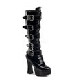 Plateau Stiefel ELECTRA-2042 - Lack Schwarz