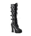 Plateau Stiefel ELECTRA-2042 - PU Schwarz