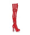 Overknee Stiefel ELECTRA-3028 - Lack  Rot